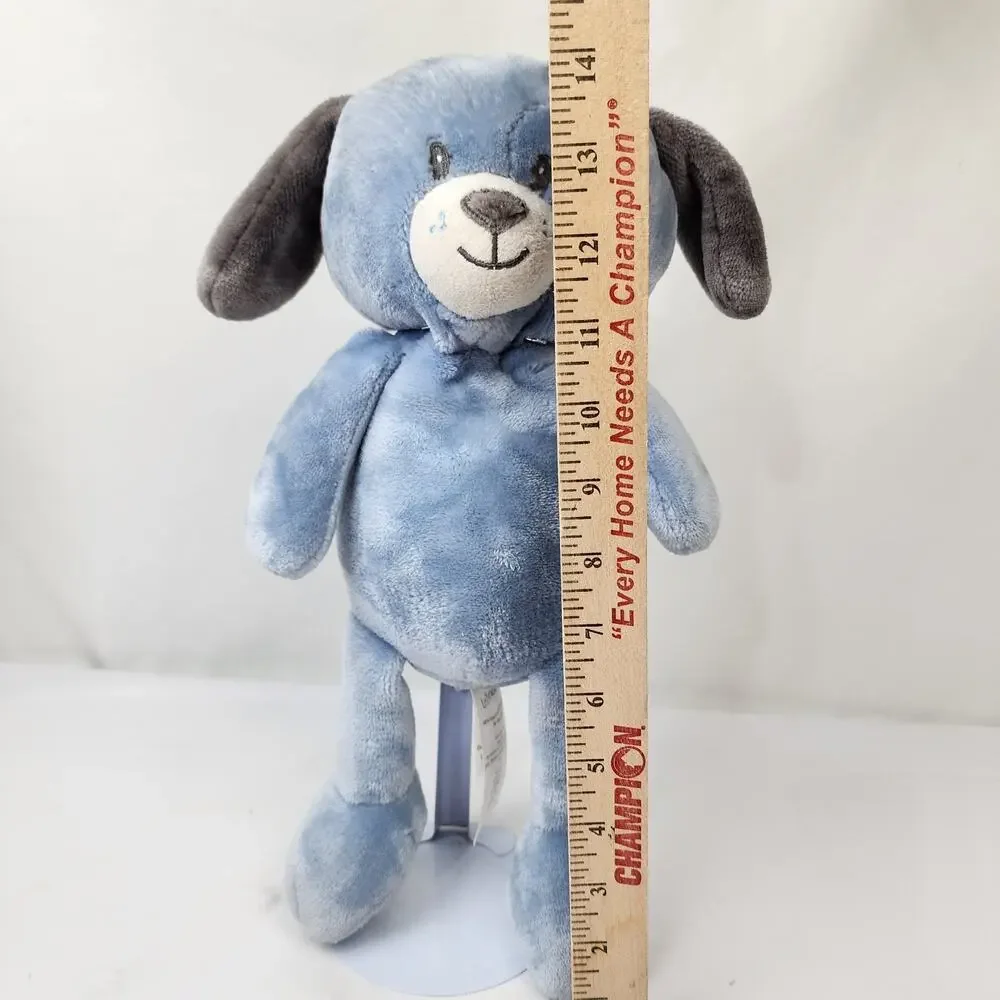Costco Little Miracles Plush Puppy Dog Lovey Blue Gray 13